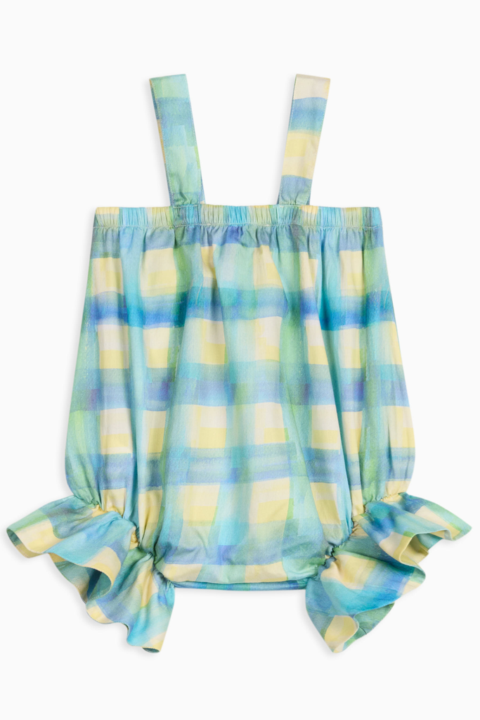 WOLF AND RITA 'The Invisible Magic Club' BABY REGINA GRID JUMPSUIT