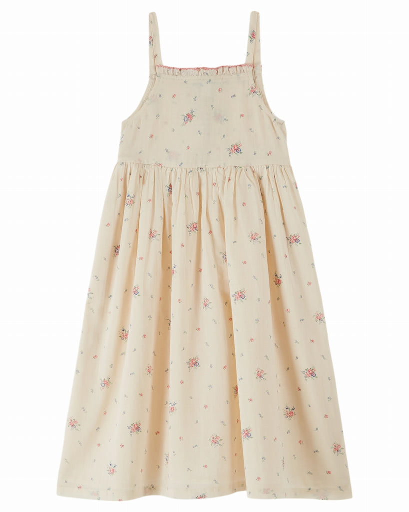 EMILE ET IDA SS26 Sun Dress with Ties and Embroidery
