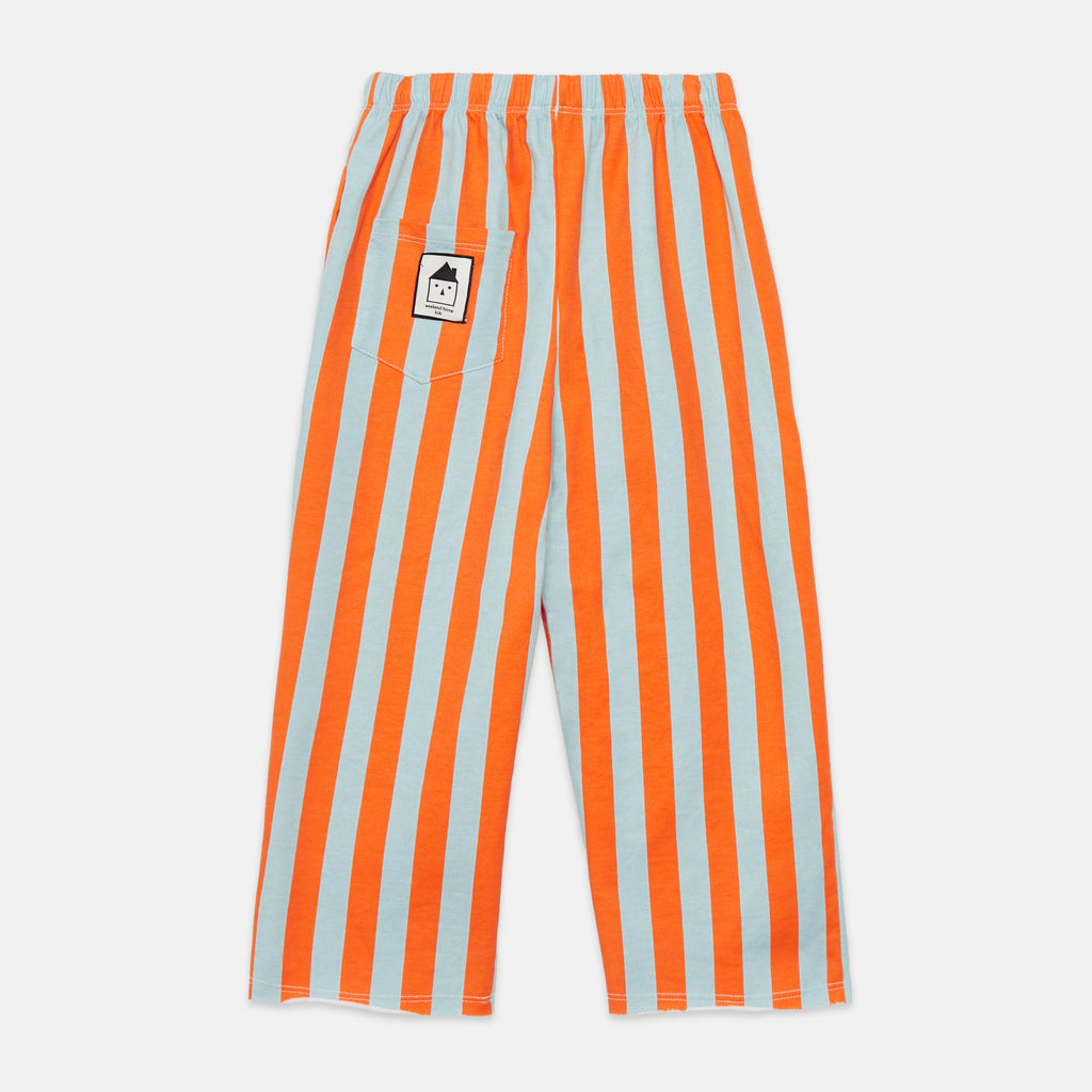 WEEKEND HOUSE KIDS SS26 'The Art of Seeing' Stripes straight sweatpants