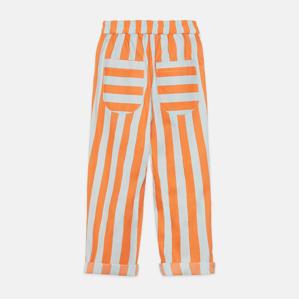 WEEKEND HOUSE KIDS SS26 'The Art of Seeing' Stripes carrot pants