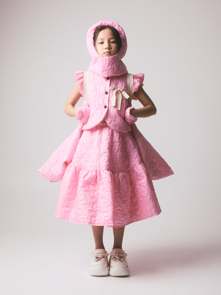 LITTLE CREATIVE FACTORY FW26 "DOLLS" Bjork Blaclava