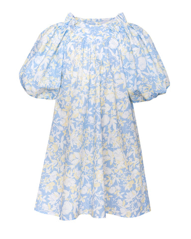 PAADE MODE "ALPENGLOW"  Cotton Snowbell Blue Dress