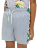SCOTCH AND SODA Boy Mid-length Printed Pinstripe Swim Shorts
