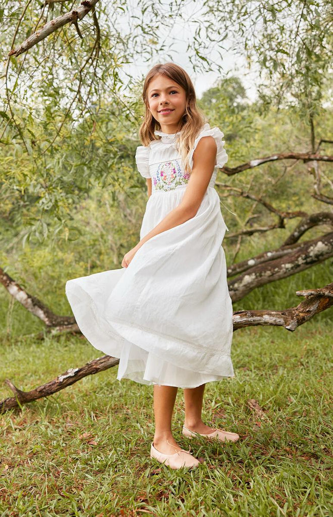 Bright white dress hot sale