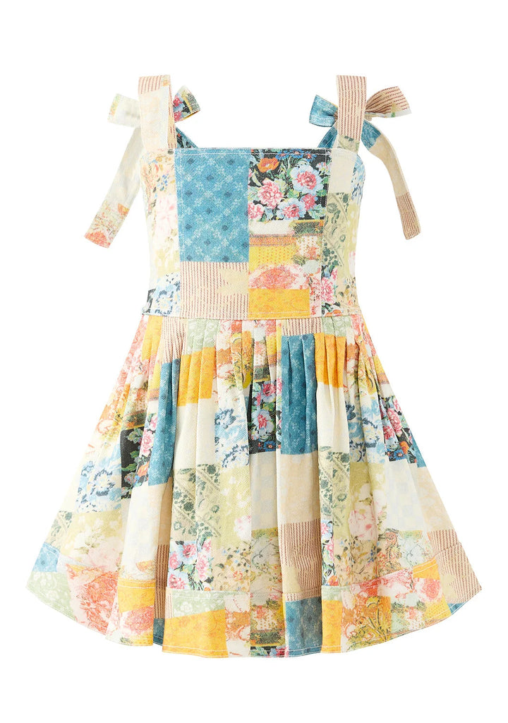 MARLO KIDS Daniella Denim Mini Dress