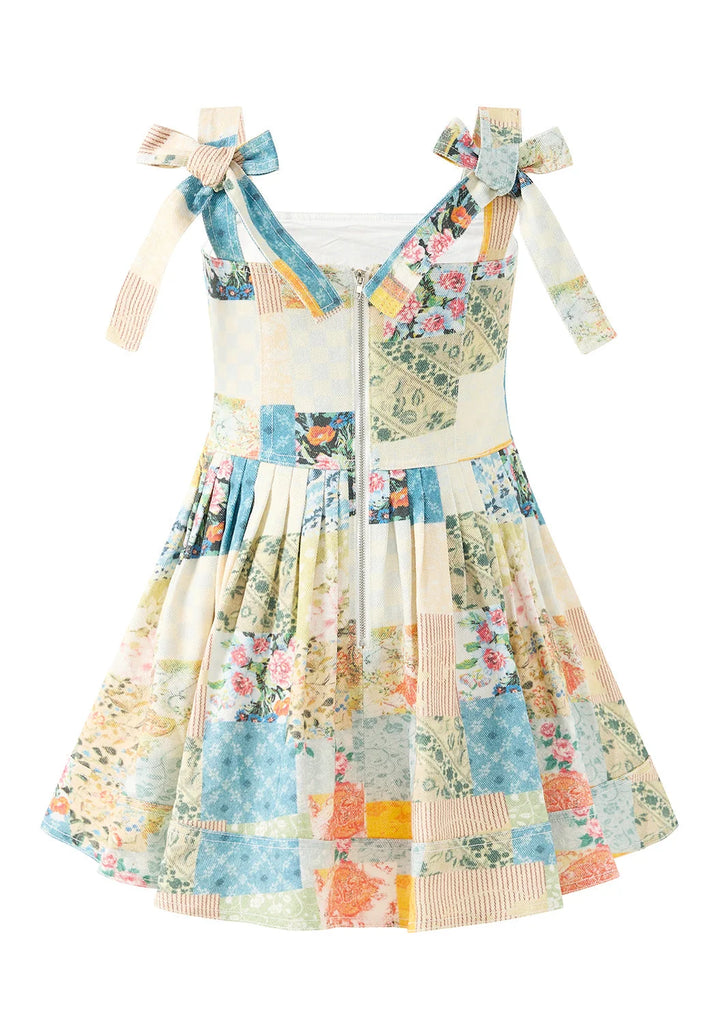 MARLO KIDS Daniella Denim Mini Dress