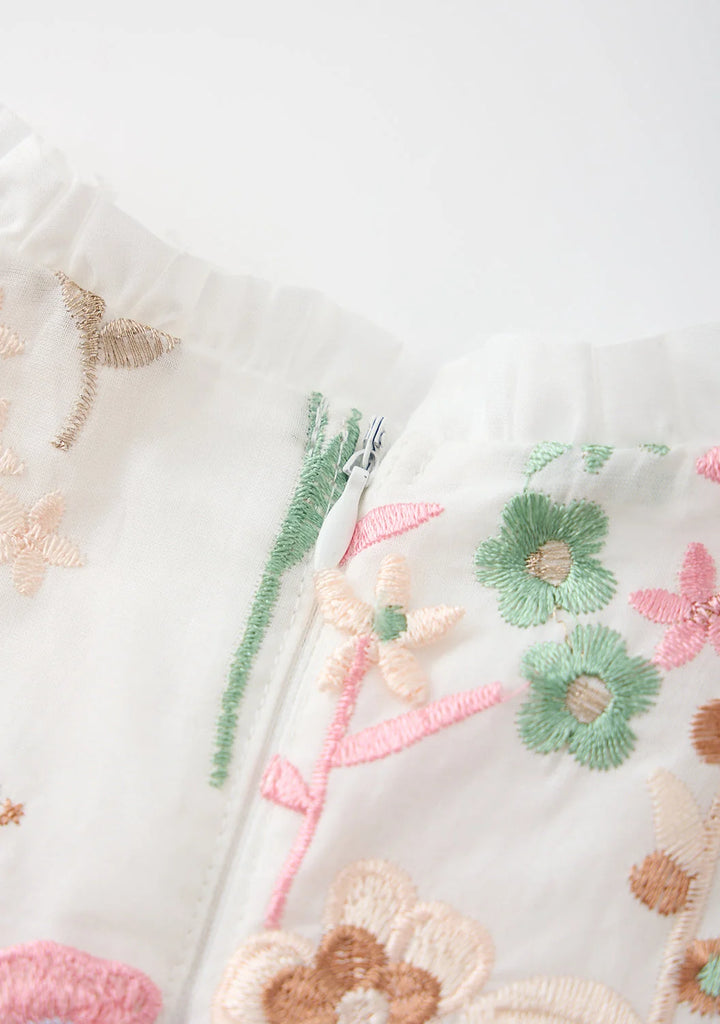 MARLO KIDS Everly Embroidered Maxi Dress