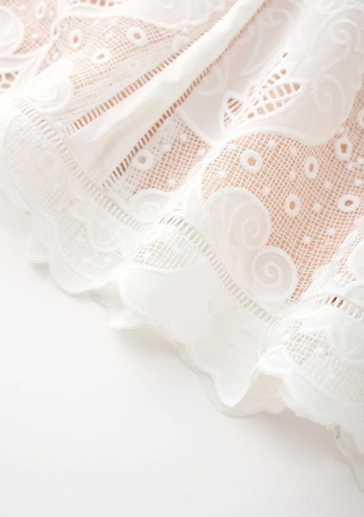MARLO KIDS Celia Lace Maxi Dress