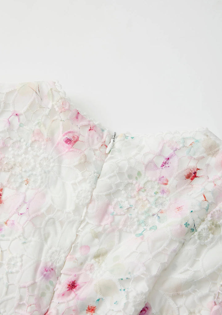 MARLO KIDS Belle Embroidered Mini Dress