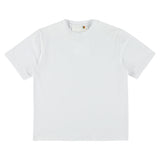 CAROLINE BOSMANS White T-shirt Top with Removable Contrast Rose