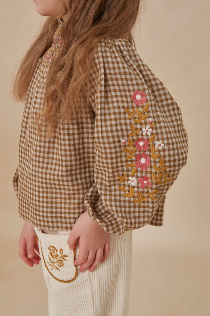 C'ERA UNA VOLTA FALL 2026 "GLIDING THROUGH TIME" Serena Pants Cream