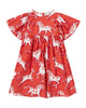 STELLA MCCARTNEY SS26 Horse Print Popeline Dress