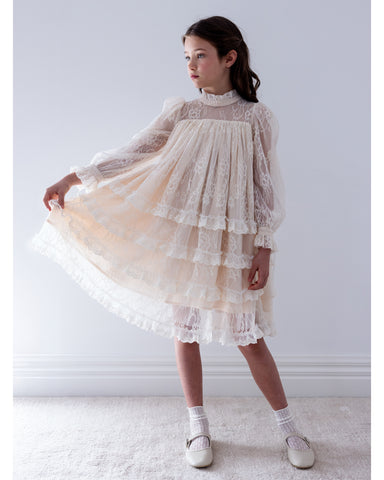 PETITE AMALIE FALL 2026 Crochet Collar Cardigan