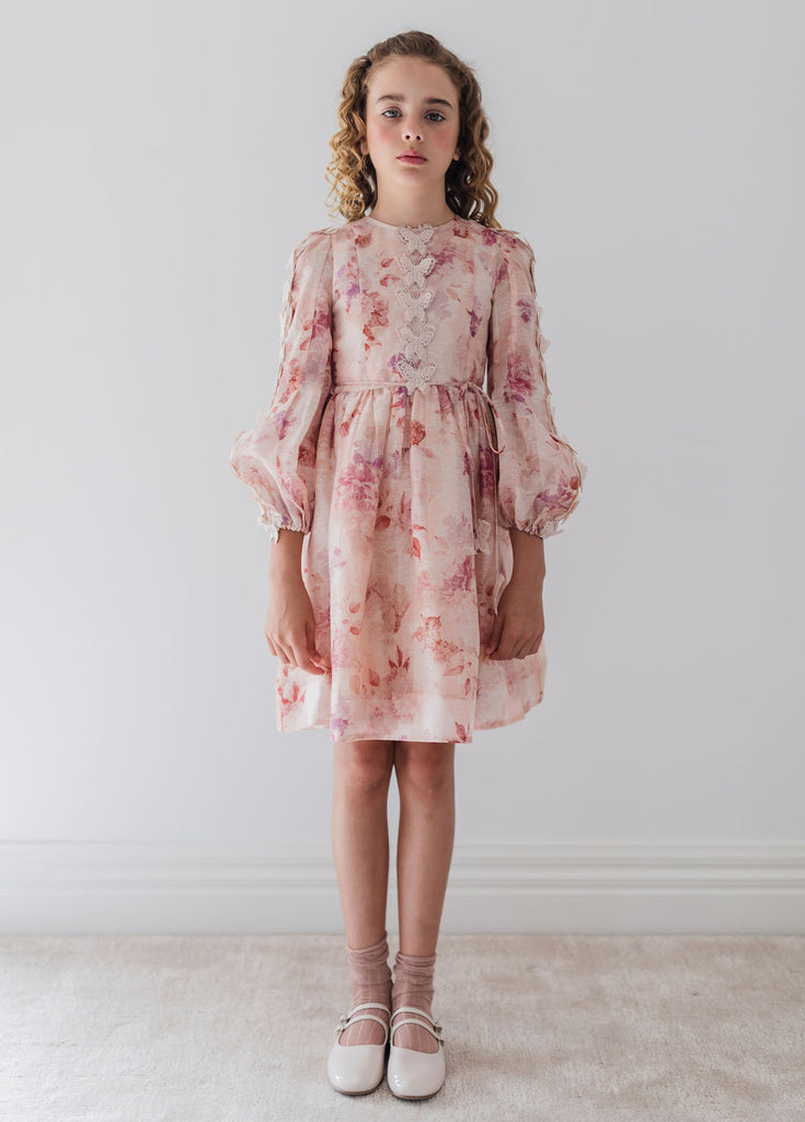 PETITE AMALIE "Fantasque"  Alice Butterfly Applique Dress