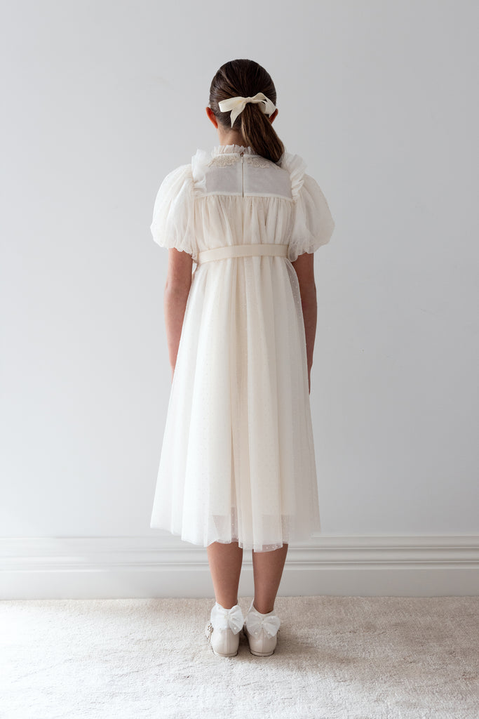 PETITE AMALIE "La Fleur" Vintage Dolly Lace Tulle Dress