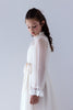 PETITE AMALIE FALL 2026 Mesh Lace Ruffle Spot Tulle Gown Dress