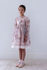 PETITE AMALIE FALL 2026 Fantasy Print Silk Linen Dress