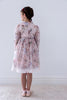 PETITE AMALIE FALL 2026 Fantasy Print Silk Linen Dress
