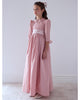 PETITE AMALIE FALL 2026 Taffeta Gown With Sash
