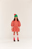 WYNKEN FW25 BEAU COLLAR DRESS in Dancing Dahlia