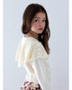 PETITE AMALIE FALL 2026 Crochet Collar Cardigan