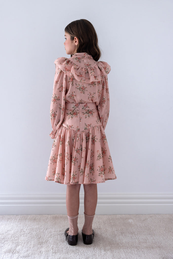 PETITE AMALIE FALL 2026 Vintage Roses Skirt
