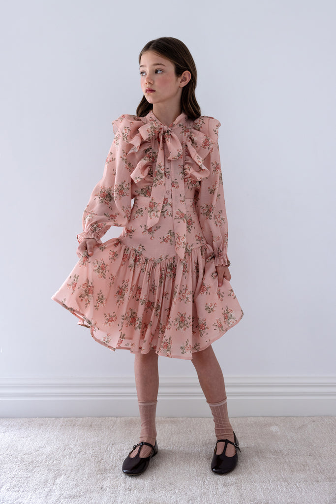 PETITE AMALIE FALL 2026 Vintage Roses Skirt