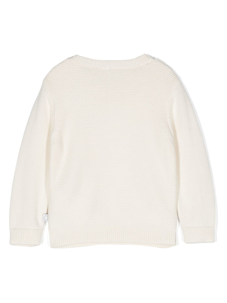 STELLA MCCARTNEY KIDS Baby Organic Cotton Star Intarsia Sweater