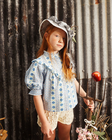 FISH & KIDS SS24 Retro Flowers Dress