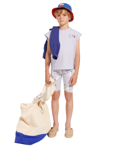 WEEKEND HOUSE KIDS "Small Is Beautiful" All Over Apples Pants