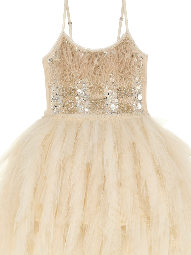 TUTU DU MONDE FW25 Gold Radiance Tutu Dress