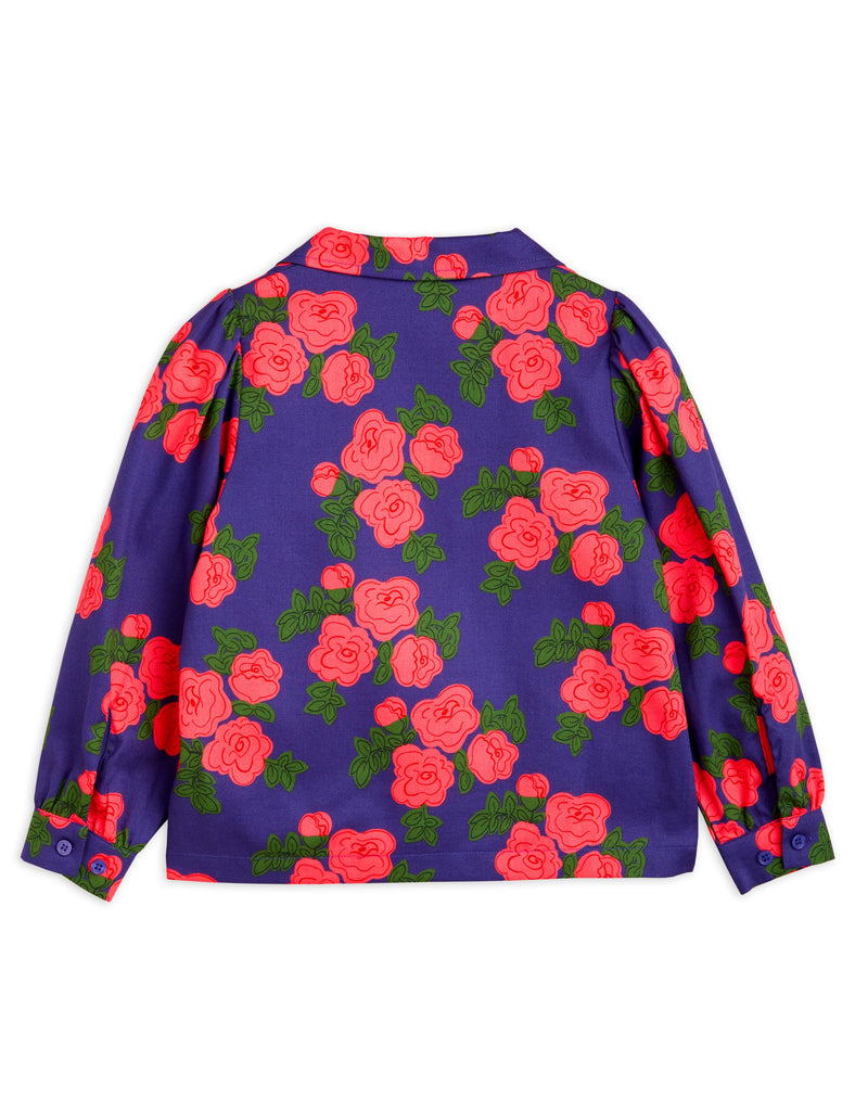 MINI RODINI Pre-SS24 Roses Woven Blouse