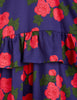 MINI RODINI Pre-SS24 Roses Woven Frilled Dress