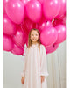 ALBERTA FERRETTI KIDS Long Sleeve Georgette Viscose Dress