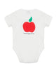 WEEKEND HOUSE KIDS SS26 'The Art of Seeing' Apple Baby Onesie Bodysuit