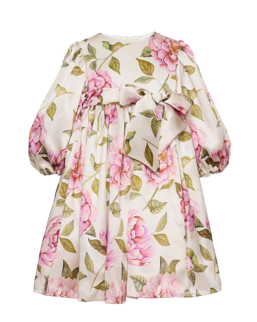 PAADE MODE "THE STARBOUND" Florence Silk Dress in Milkwhite