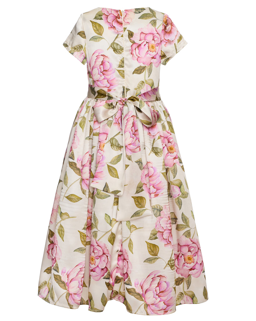 PAADE MODE "THE STARBOUND" Florence Silk Maxi Dress in Milk White