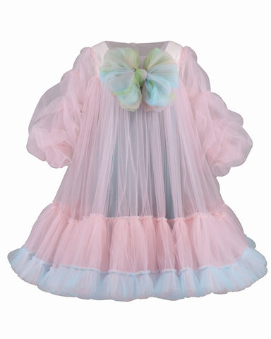 NIKOLIA "Diamond Dice" MARION Pink Dress