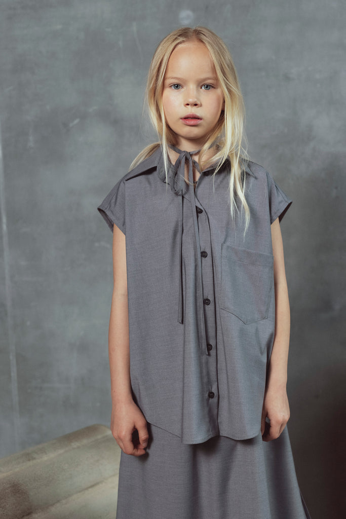 UNLABEL SS26 Hanna Shirt in Sand