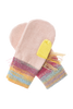 STELLA MCCARTNEY KIDS Knit Gloves with Unicorn and Fringes