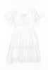 NICOLE MILLER GIRLS SS24 Cream Guipure Lace Dress