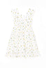 NICOLE MILLER GIRLS SS24 Jacquard Tulle Floral Dress