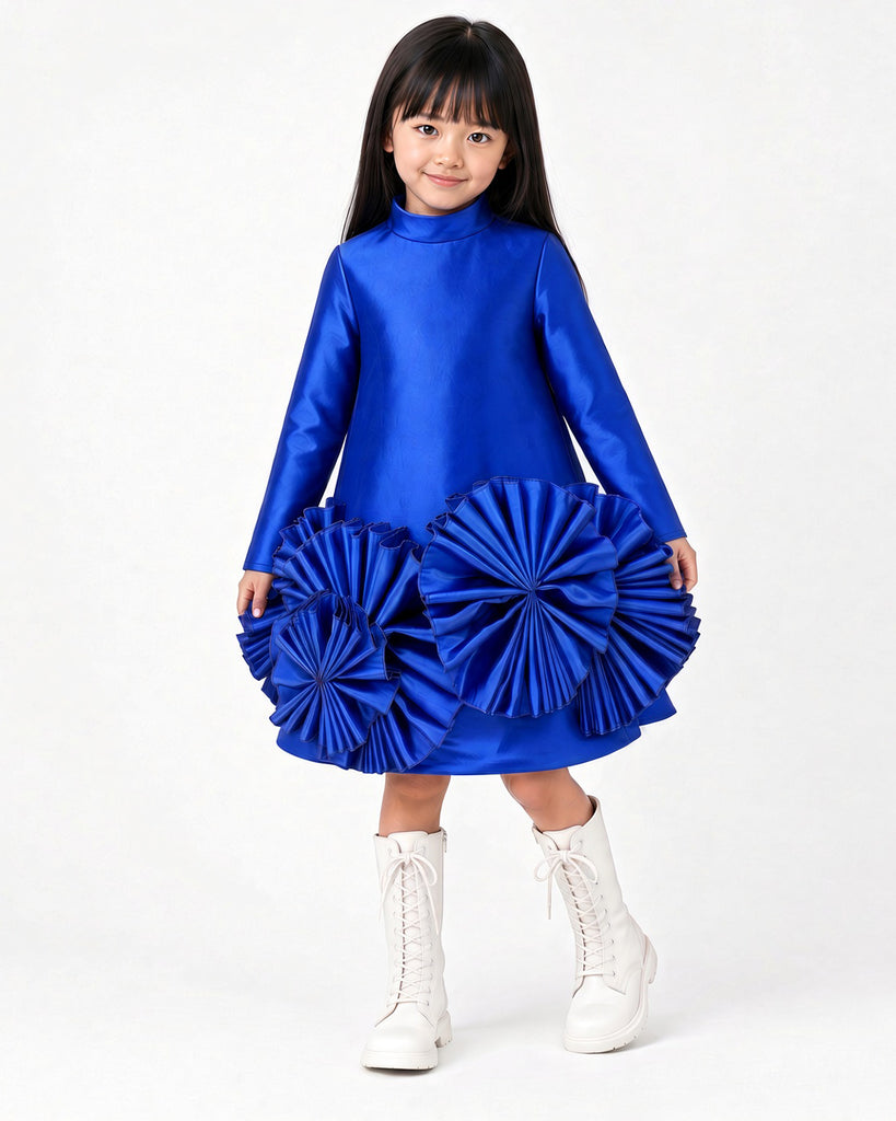 NIKOLIA "INSIDE OUT" COURAGE Dress in ROYAL BLUE