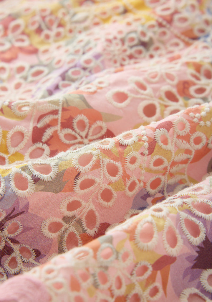 MARLO KIDS Alanna Embroidered Romper