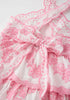 MARLO KIDS Josie Embroidered Halter Neck Mini Dres