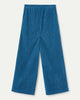 COMPANIA FANTASTICA Wide Leg Corduroy Blue Pants