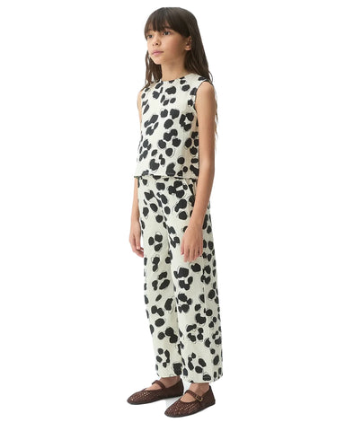 GINGERSNAPS SS26 Zelda  Knit Jacket Shimmery Gold With Stripey Ribbing