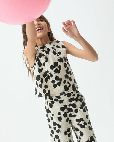 GINGERSNAPS SS26 Zelda  Knit Jacket Shimmery Gold With Stripey Ribbing