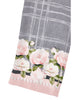 MONNALISA FALL 2026 Viscose Twill Pants with Rose Design