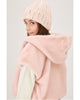 MONNALISA FALL 2026 Plush Hooded Vest